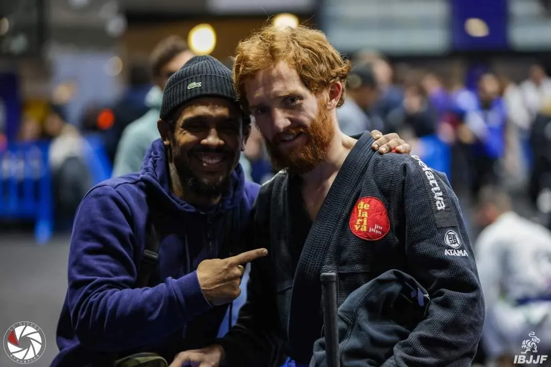 Deux compétiteurs du club en kimono
