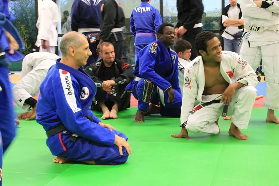 Membres du club Delariva Nantes pendant un cours